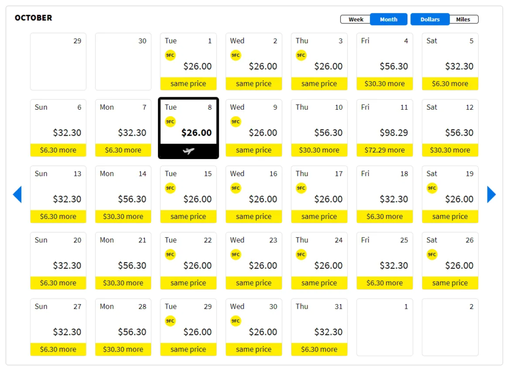 Fly Affordably with Spirit Low Fare Calendar+18603216827