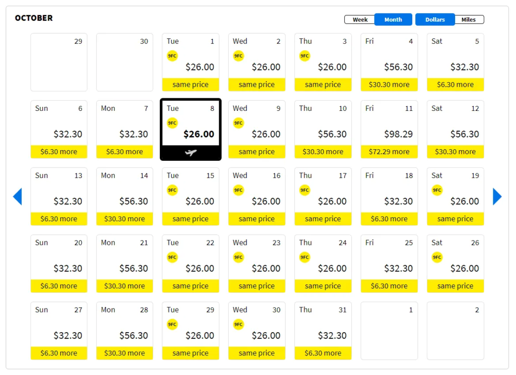 spirit-airlines-low-fare-calendar-2023-24-get-the-best-deals